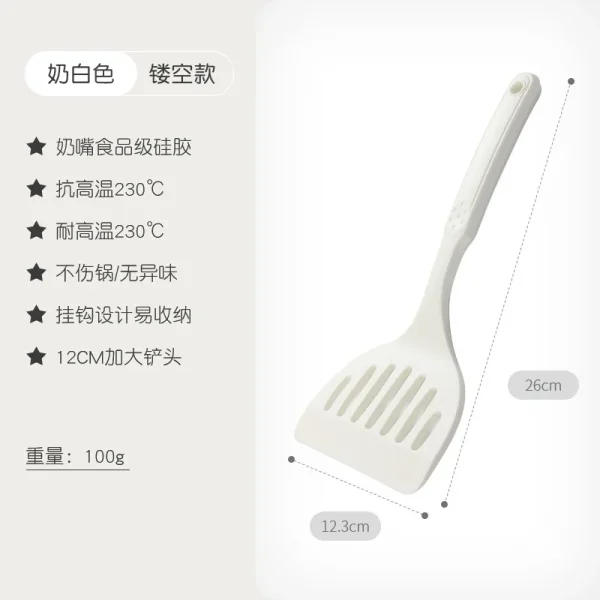 Uovo Pesce Padella Spatola Paletta Pala Fritta Giratori in Silicone Utensili da Cucina Utensili da Cucina Accessori da Cucina Gadget 5