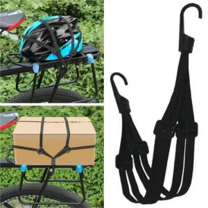 Cinghie per casco da moto da 60 cm Supporto universale per moto Elastici in gomma per bagagli Cinghia fissa Accessori per rete per casco da moto 1