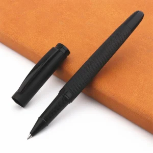 Qualità di lusso 3823 Colore nero Ufficio aziendale Pennino medio Penna roller Forniture di cancelleria per la scuola degli studenti 1