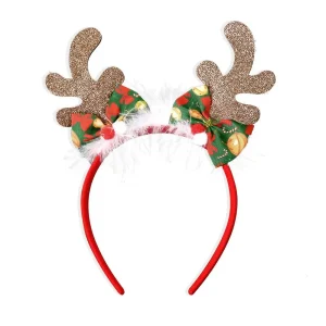 Simpatiche fasce natalizie Cappello da Babbo Natale Corna Pupazzo di neve Renna Fasce cosplay Festival divertente Decorazioni di buon Natale 1