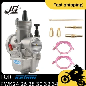 Per Keihin PWK Con Power Jet Moto Carb 2T 4T ATV Quad Go Kart 75-250cc Moto Universale Carburatore PWK24 26 28 30 32 34mm 1