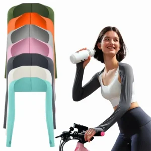 Nuove maniche a scialle estive Maniche lunghe per braccia ghiacciate Protezione traspirante Protezione solare Sport all'aria aperta Maniche lunghe ad asciugatura rapida 1