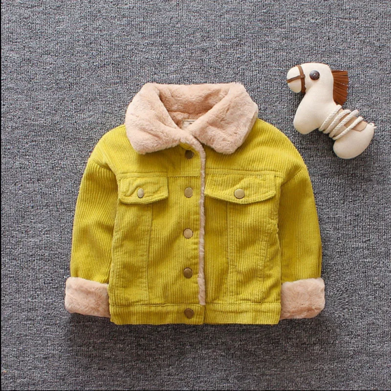 Nuova moda invernale vestiti per neonate bambini ragazzi addensare giacca calda cappotto per bambini bambino casual costume in cotone abbigliamento sportivo infantile 3
