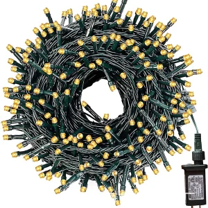 2024 capodanno decorazione natalizia String Lights 10M 30M 50M Outdoor Garland Fairy Lights per la festa nuziale Garden Tree Street 1