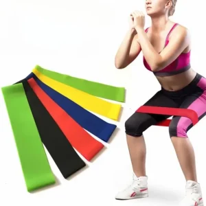 Fasce di resistenza in TPE Palestra Pilates Fitness Elastico ad anello Yoga Esercizio di forza elastica a casa Allenamento sportivo per pesi da donna 1