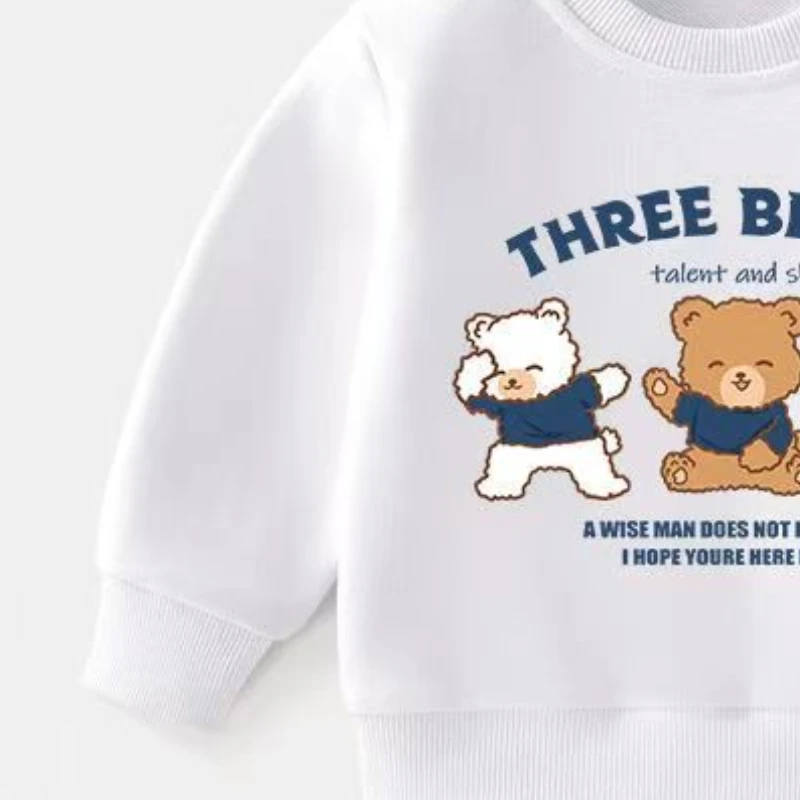 Set di vestiti per neonata Autunno Kid Felpe stampate Pullover Top e pantaloni 2 pezzi Completo per bambini Ragazzi Moda Tute Abiti 6