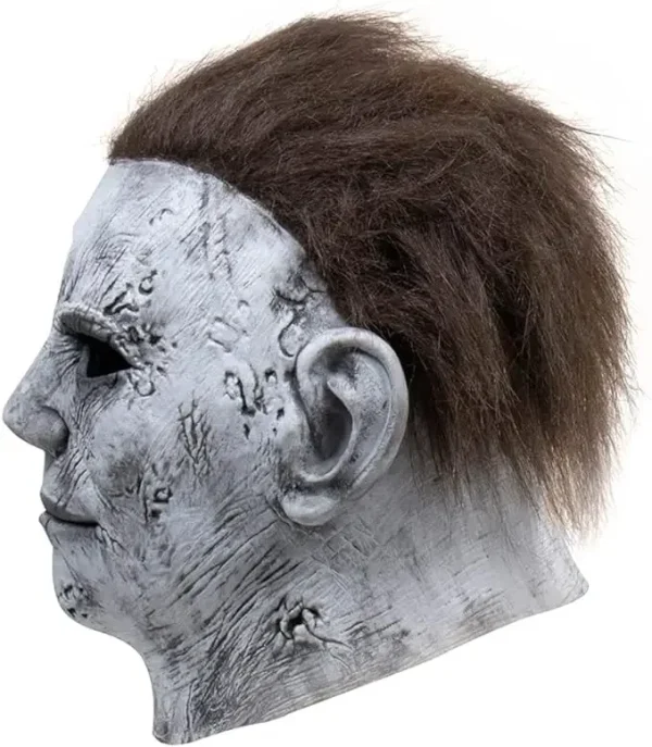 Maschera di Halloween Michael Myers Killer Mask Horror Cosplay Lattice Horror Maschere spaventose Carnevale Masquerade Party Costume Prop 4