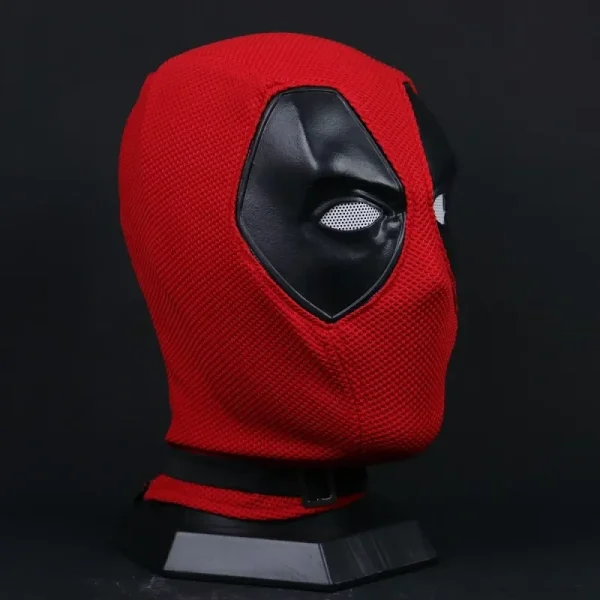 Festa di Halloween Carnevale Deadpool Maschera Costume Cosplay Casco a testa intera Copricapo in nylon Maglia di cotone lavorato a maglia Maschere per casco Regali 2