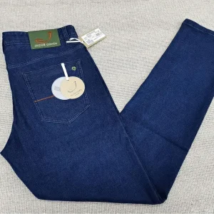 OECHSLI Jeans in cotone spesso da uomo 2025 Autunno Inverno nuovo dritto vita media casual elastico da lavoro taglia 30-40 pantaloni lunghi 1