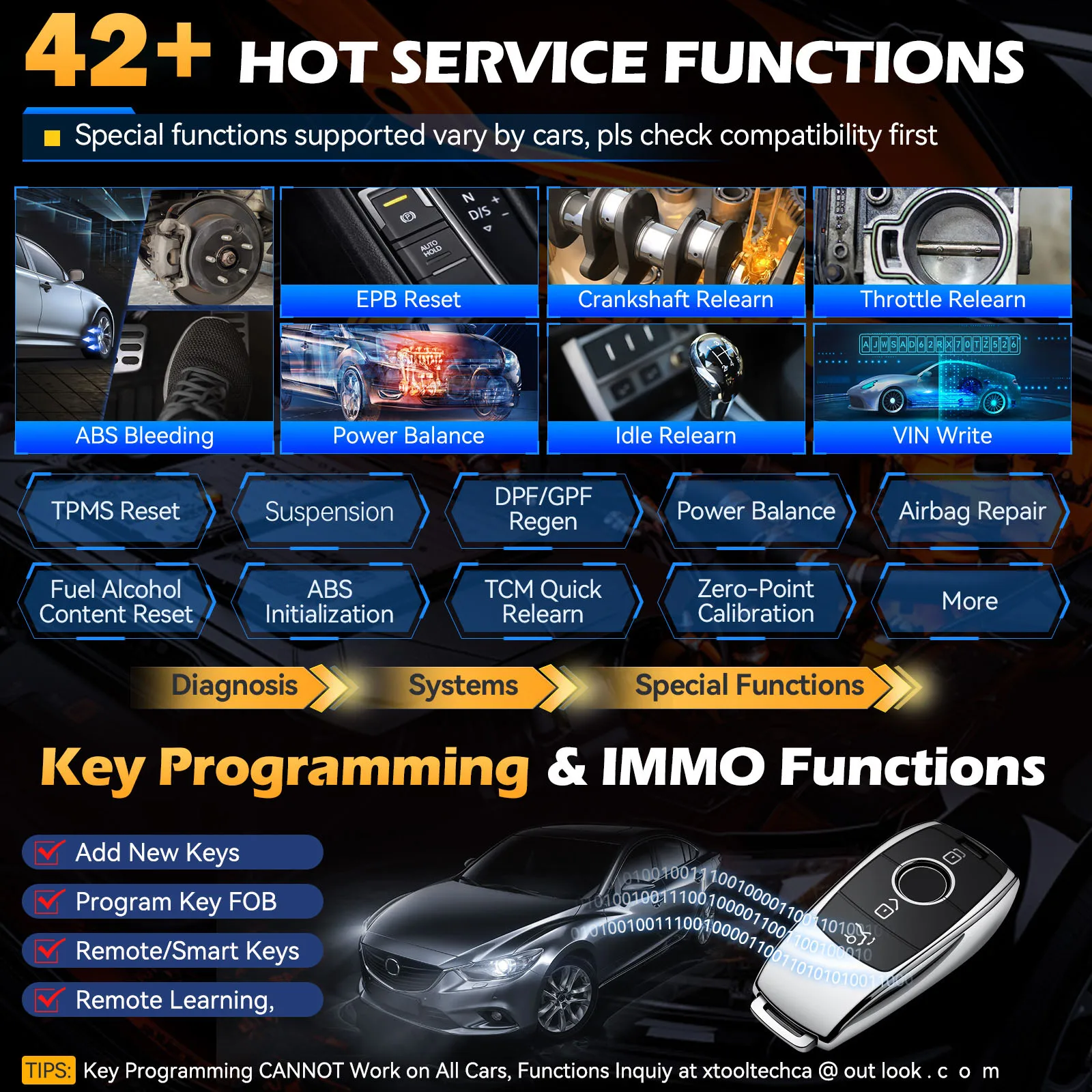 XTOOL D8W D8S Strumento di diagnostica per auto Bluetooth Scanner automobilistico Codifica ECU Bidirezionale 42+ Reset CANFD DOIP Topologia FCA Consegna rapida dal magazzino europeo 6