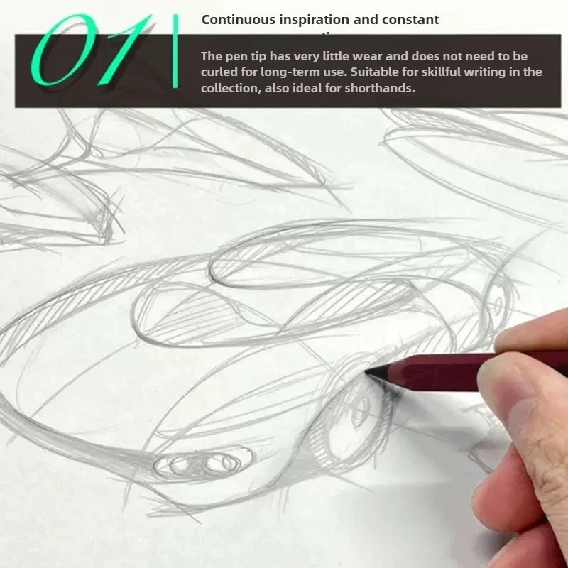 6/1 PCS 6 colori illimitati metallo eterno senza inchiostro penna magica infinito matite scrittura pittura cancelleria materiale scolastico per ufficio 2