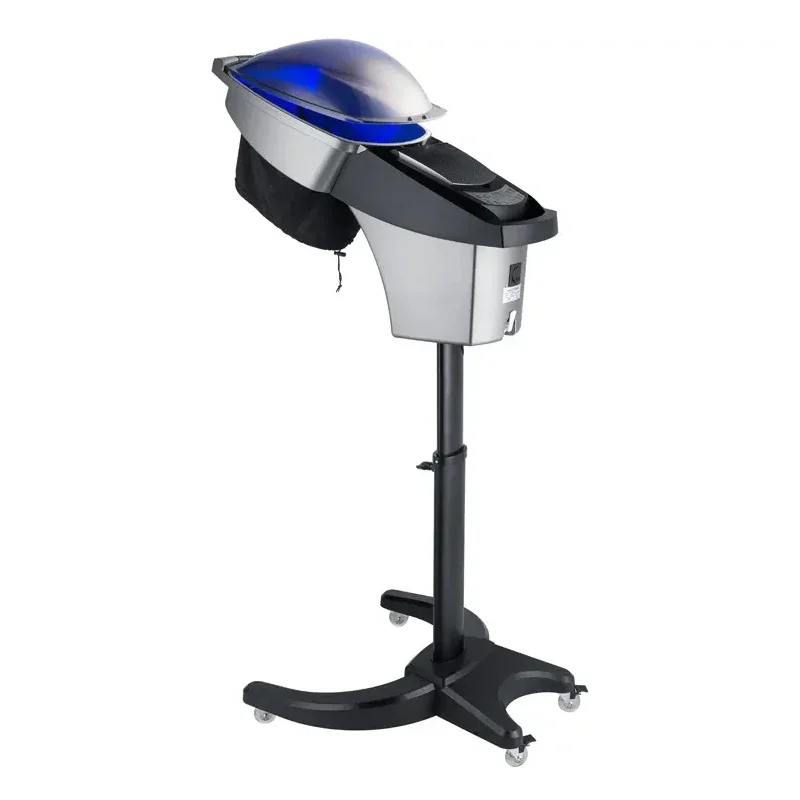 Salon Red/Blue LED Lights O3 Ozono Micro Mist Hair Steamer Professional 5