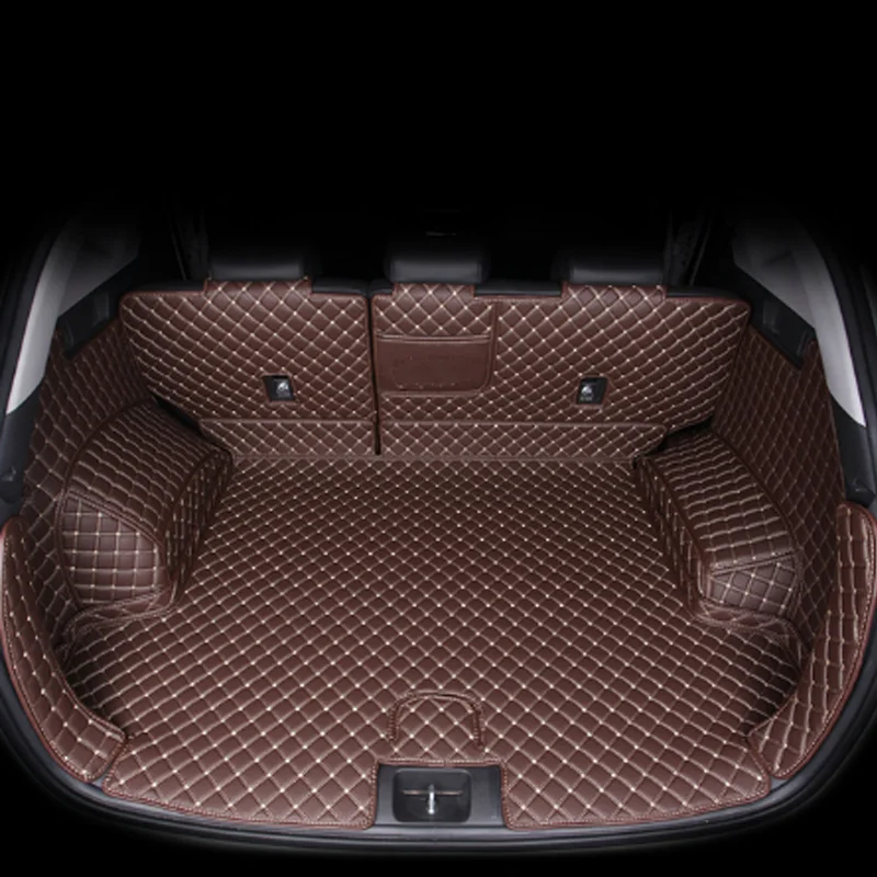 Tappetino per bagagliaio per auto in pelle per hyundai tucson 2019 2020 suv cargo liner accessori interno bagagliaio 2