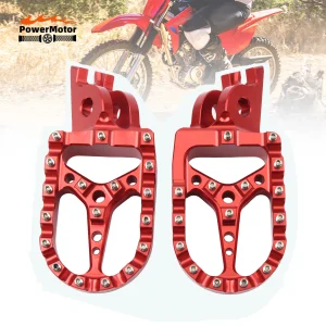 Motocross CNC Pedane Pedane Resto Pedali Per HONDA CRF CR 125 250 125R 150R 250R 450R 450X 250X 250RX Accessori Moto 1