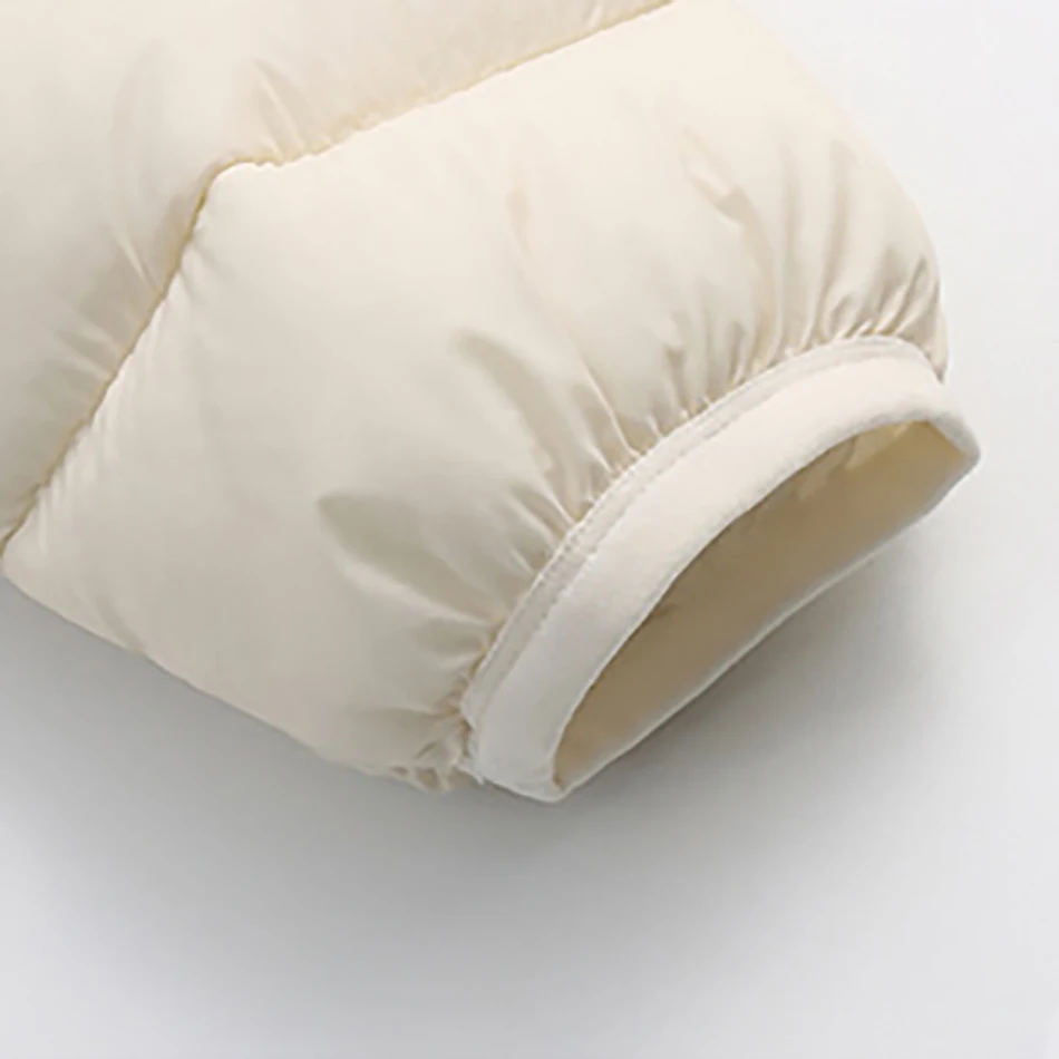 2025 Autunno Inverno Nuovi bambini Per il tempo libero Giacca calda con cappuccio per ragazze Parka Neonati maschi Cappotti caldi Cerniera Tuta sportiva Abbigliamento per bambini 6