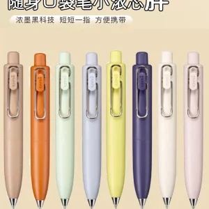 Penna gel Uni ball One P, UMN-S Mini penne tascabili portatili con nucleo nero da 0,5 mm Cancelleria Kawaii carina per la cancelleria domestica dell'ufficio scolastico 1