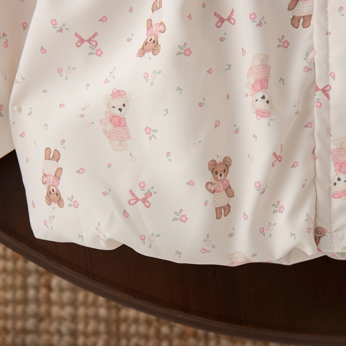 Cappotto da ragazza Primavera/Autunno Giacca da bambino e per bambini con cappuccio in cotone floreale Capispalla per bambini con orecchie carine Vestiti per bambina 6