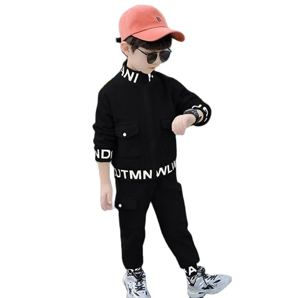 Primavera autunno velluto a coste ragazzo imposta nuovo 2023 versione coreana vestiti di moda per adolescenti 2 pezzi bello abbigliamento Casual per bambini 6