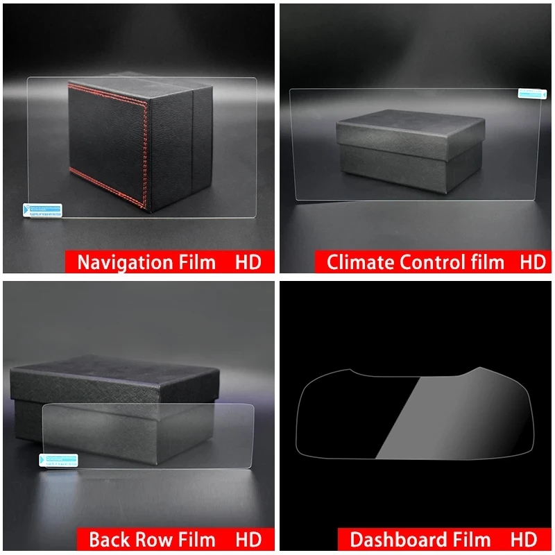 Pellicola protettiva in vetro temperato per Audi Q7 Q8 2020 2021 2022 Schermo di navigazione per auto Schermo del cruscotto Accessori interni auto 2