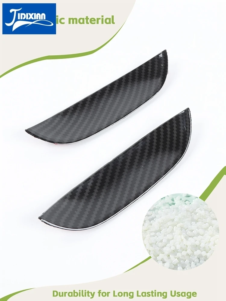 JIDIXIAN Auto Maniglia Della Porta Ciotola Decorazione Della Copertura per Dodge Challenger 2015 2016 2017 2018 2019 2020 2021 Up Accessori Esterni 3