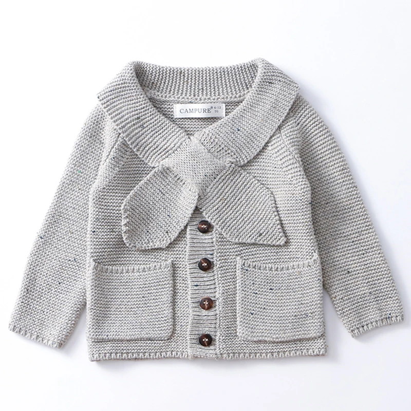 1-6 anni bambini maglia maglione colorato giacca cardigan per ragazze maglione bambino neonato maglieria primavera autunno cotone abbigliamento per bambini 3