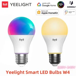 Yeelight Lampadina LED Intelligente W4 Lite E27 Connessione WiFi 220-240V Bianco/Multicolore Controllo Vocale Per Mijia Homekit Goolge Alexa 1