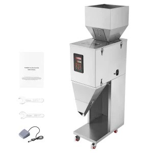 SucceBuy 20-3000g/20-5000g Riempitrice di particelle con pedale Riempitore automatico per pesatura di polvere per imballaggio di semi di fagioli 1