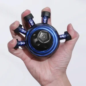 Rinforzo per allenamento con le dita con impugnatura a mano Allenamento con potenza regolabile Attrezzatura per il fitness a casa Allenatori per esercizi con le dita per arrampicata su roccia 1