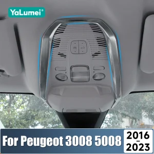 Anteriore Posteriore Della Lampada di Lettura Della Copertura Per Peugeot 3008 5008 GT 3008GT 5008GT 2016 2017 2018 2019 2020 2021 2022 2023 Accessori Auto 1