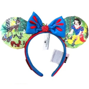 Disney biancaneve 100th Anniversary Edition Mickey Mouse fascia accessori Cosplay Minnie Ear Bambi Apple copricapo ragazza regalo 1