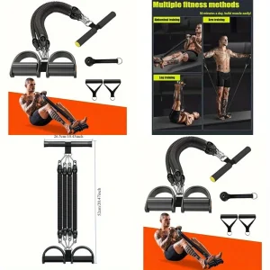 1 pz fascia di resistenza con manici corda elastica per la vita braccio gamba allenamento attrezzature per esercizi fitness a casa multifunzione 1