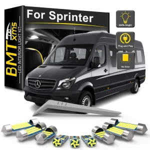 BMTxms 12 Pz Canbus Per Mercedes Benz Sprinter 906 W906 2006-2010 2011 2012 2013 Auto LED Interni Lampadina Kit Accessori Auto 1