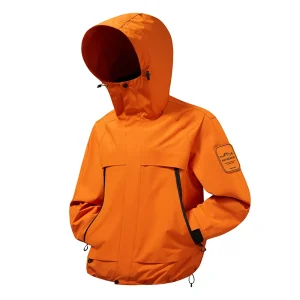 2025 Nuovi Uomini Softshell Giubbotti per Gli Uomini Impermeabile Zip Up Giacca Con Cappuccio Capispalla Cappotti con Tasche Con Cerniera Escursionismo Campeggio Vestire 1