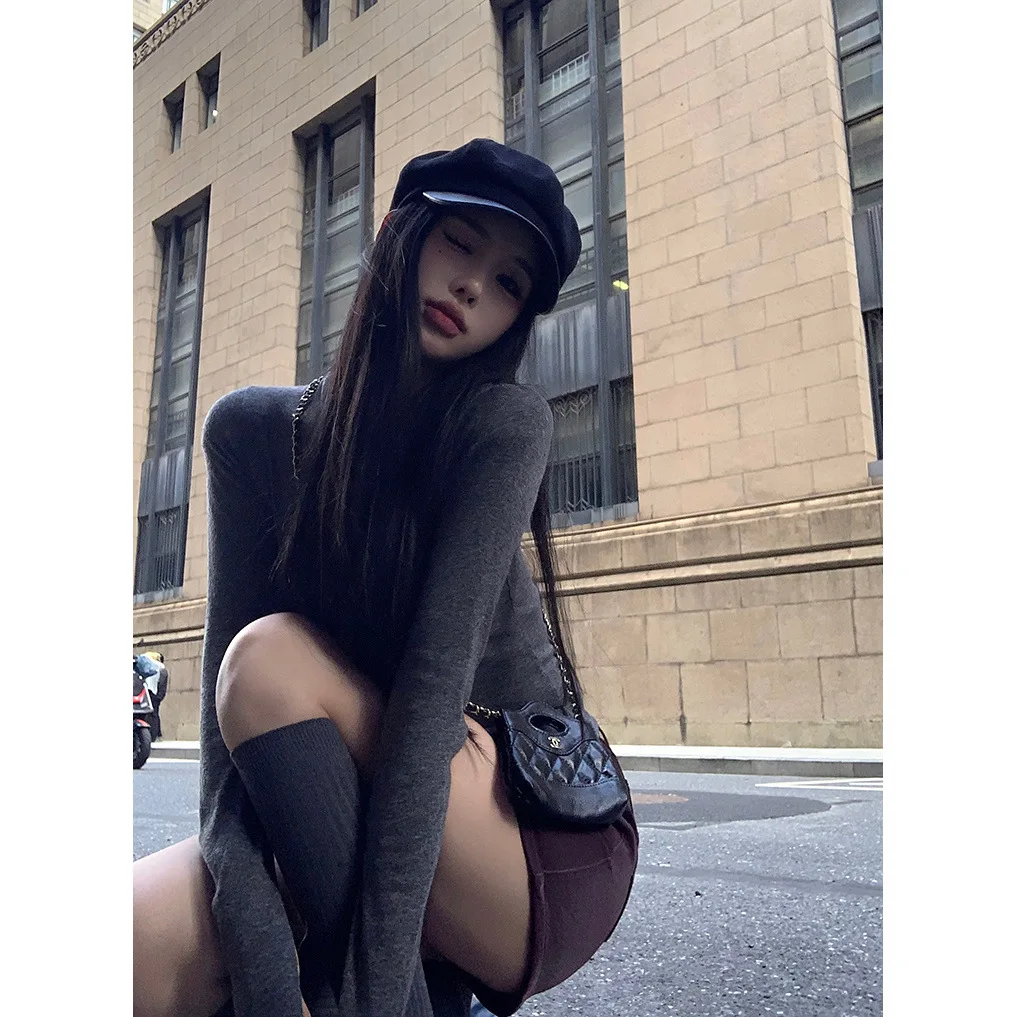 Giacca dimagrante coreana con cappuccio e cerniera Dongdaemun. Top versatile da donna in stile primaverile autunnale che migliora il bianco carino 2