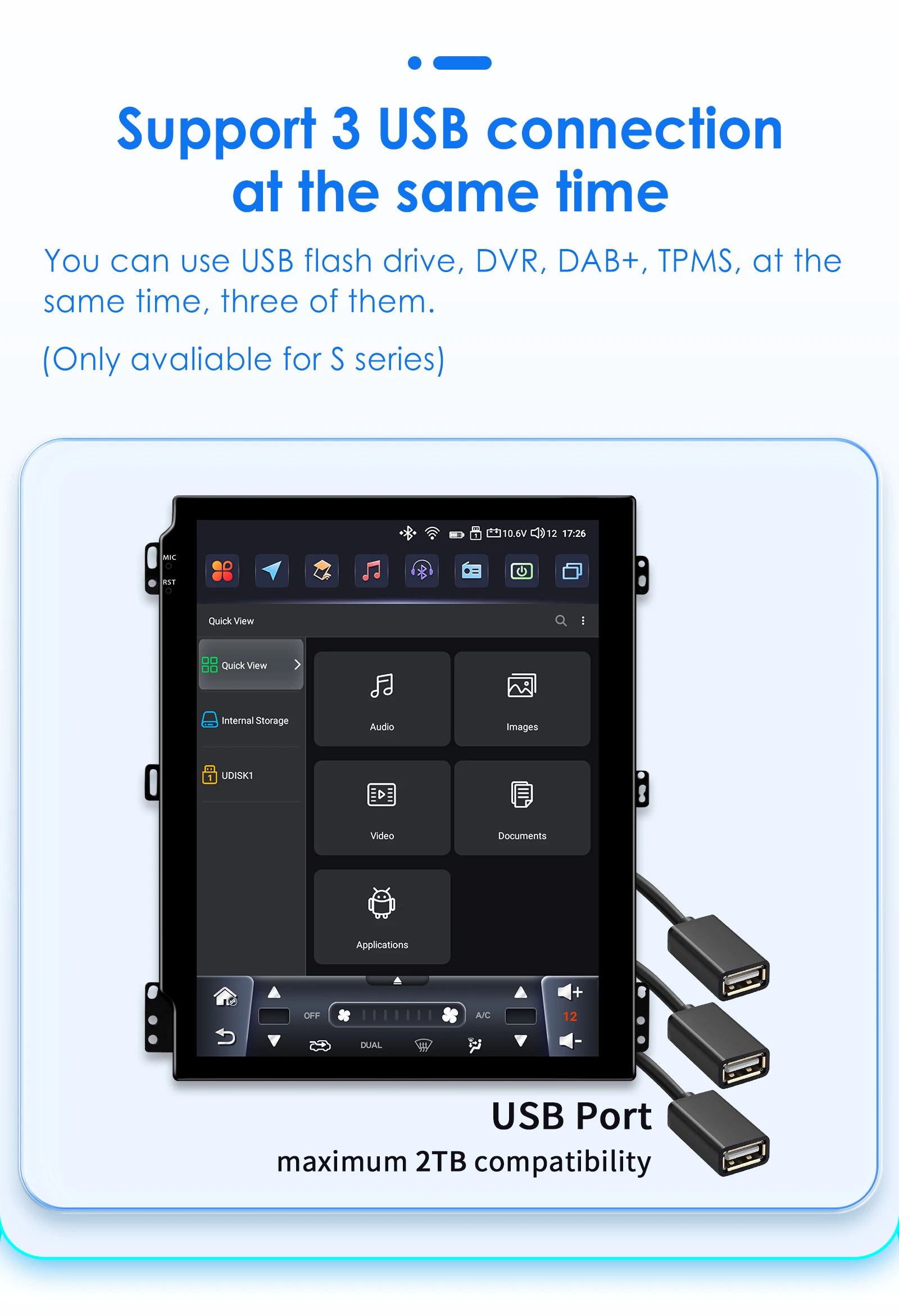 Autoradio Android da 9,7 pollici per Mercedes Benz Vito 2014-2022 Car Audio GPS Carplay Android Auto Multimedia Lettore Intelligente WIFI 5