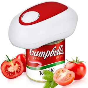 Apriscatole elettrico apriscatole elettrico gadget utili facile da aprire apriscatole ad alta potenza di sicurezza automatica può utensili da cucina 1