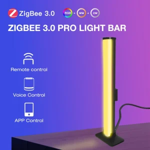 5V USB Zigbee 3.0 RGB + CCT Barra lampada a LED RGBCW Luce dimmerabile Tuya Vita intelligente APP Controllo vocale per Alexa Google Home SmartThings 1