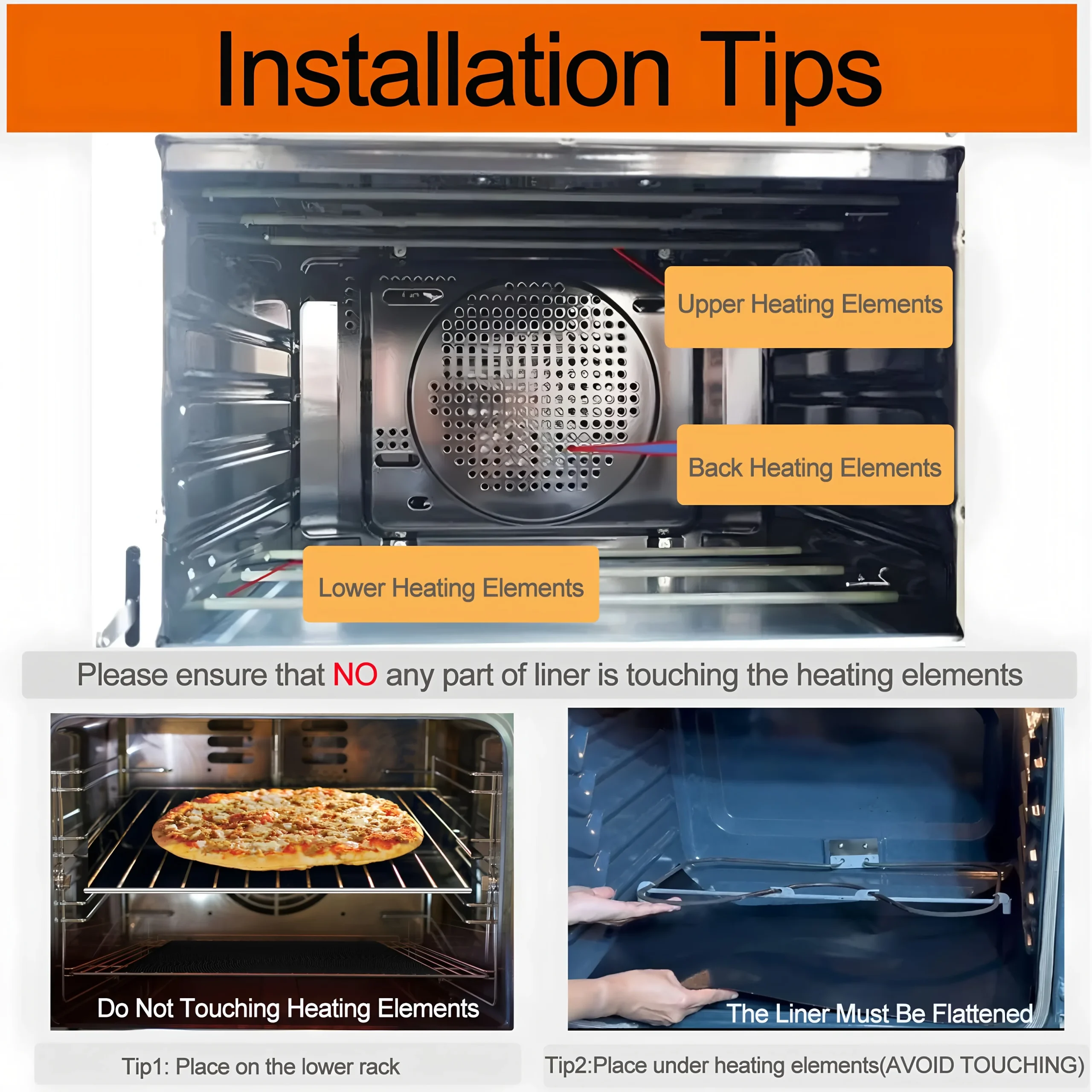 Fodere inferiori per forno Tappetini per barbecue antiaderenti Fodera per tostapane da cucina riutilizzabile Friggitrice ad aria Carta da forno resistente al calore 4