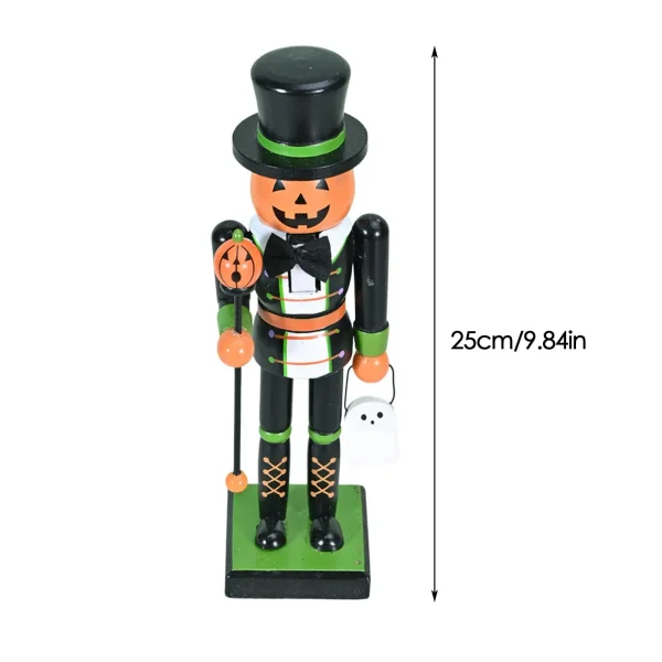 Schiaccianoci scheletro di Halloween Schiaccianoci scheletro zucca Figurina di Halloween Riempitivi per sacchetti Goody per decorazioni natalizie per la visualizzazione domestica 6