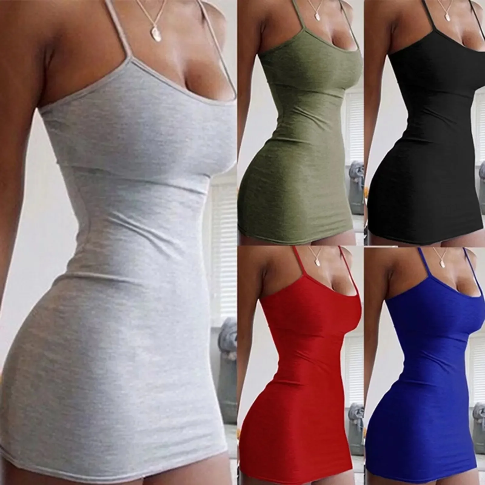 Sexy Tight Women's Dress Club Outdoor Beach Party Skirt Strapless Polyester Fiber Mini Dress Regular Waistline 2