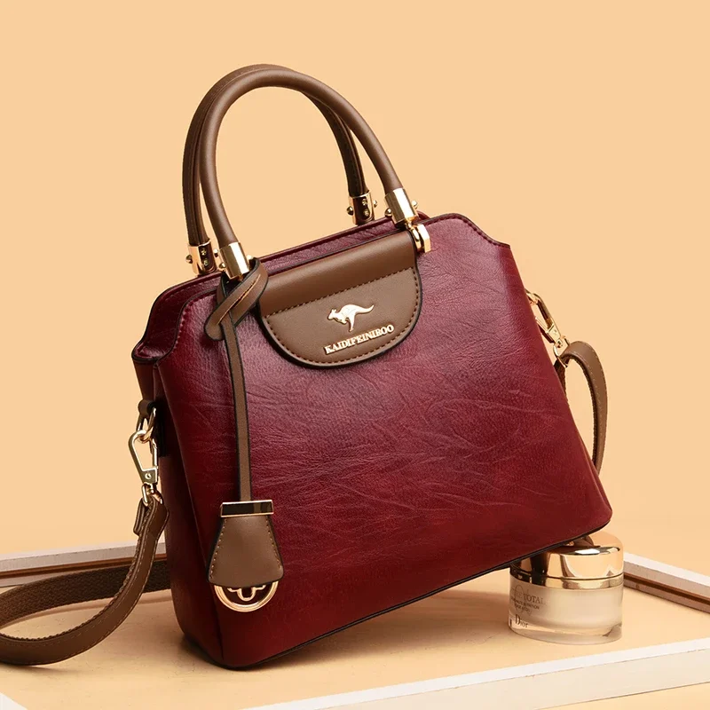 Borse a tracolla piccole in pelle di qualità Tote Casual per le donne 2024 nuove borse di lusso borse da donna Designer semplice borsa a tracolla Sac 2