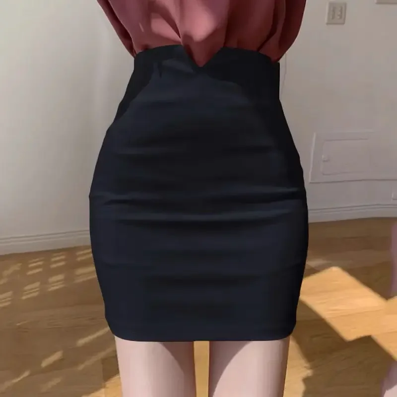 Gonna da donna Gonne femminili strette Vita alta Wrap Coquette Sexy Modesto Abbigliamento elegante Tendenza 2025 Estate Casual Lusso Elegante 2