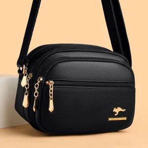 Borsa a tracolla in morbida pelle di alta qualità Borsa a tracolla da donna alla moda Borsa multitasche resistente all'usura Borsa da donna di lusso Sac 1