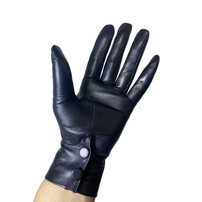 Guanti lunghi in pelle di lusso da uomo Guanti morbidi e sottili da 25 cm senza fodera per la moda elegante 4