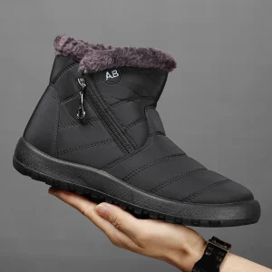Stivali da donna da uomo di alta qualità Mantieni caldi Stivali da neve da uomo Stivaletti invernali antiscivolo Scarpe invernali da esterno Uomo Donna Sneakers calde 1