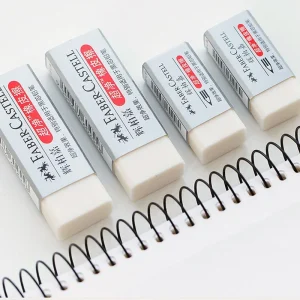 Faber Castell Gomma da matita Forte pulizia Gomma super pulita senza polvere per disegno/schizzo Gomme da cancellare Forniture di cancelleria artistica 1