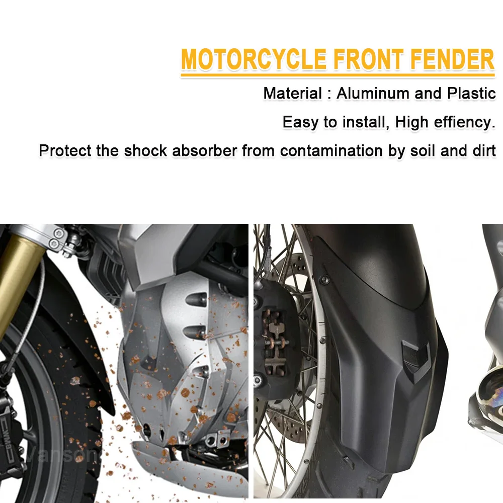 R 1200GS 1250GS Moto Anteriore Parafango Posteriore Splash Parafango Per BMW R1200GS Adventure R1250 GS R1250GS LC ADV Ruota Pneumatico Hugger 3