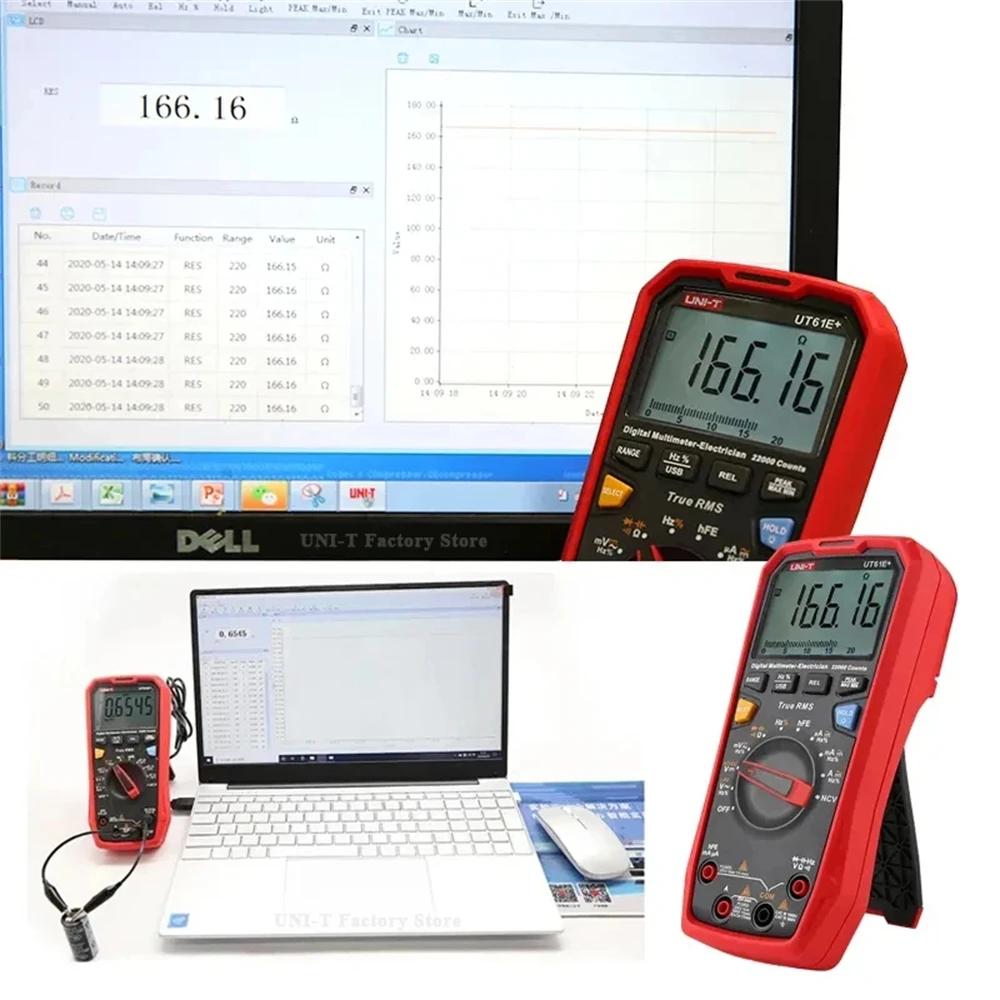 UNI-T Multimetro Digitale Professionale UT890C UT890D+ UT89X UT89XD UT60S UT60BT UT61B+ UT61D+ UT61E PLUS Tester Elettrico 3