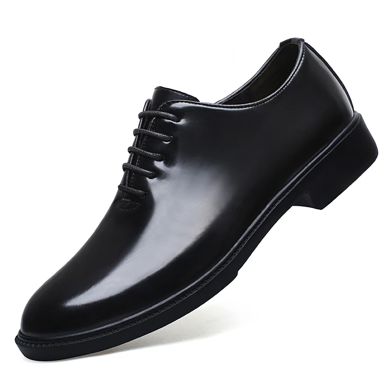 Plus Big Size 47 48 49 Scarpe in pelle di lusso da uomo Bianco Nero Scarpe formali stile britannico Scarpe da lavoro da uomo Oxford 4