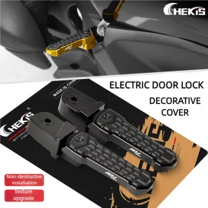 Chekis è adatto per pedali posteriori modificati per moto Honda Adv350 Forza350 Forza250/300 Nss350, pedali antiscivolo, pedali posteriori, pedali passeggeri 1